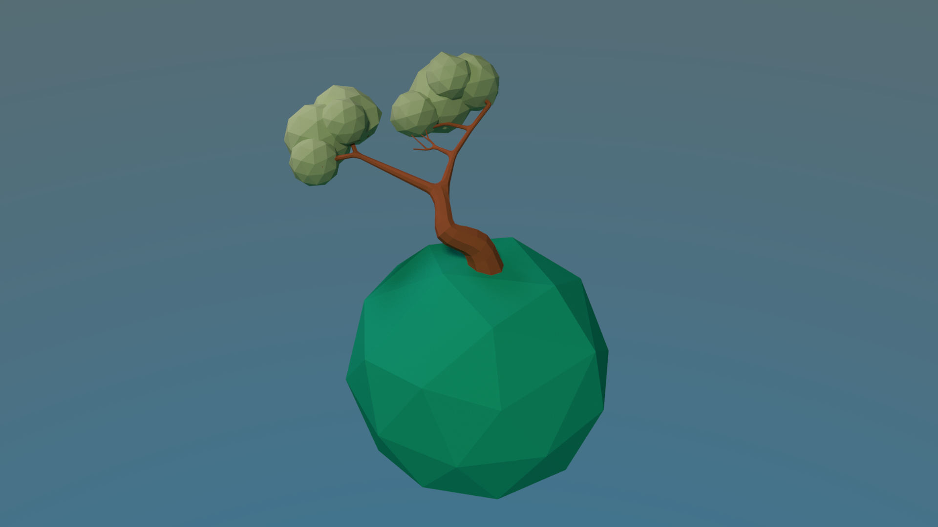 Low poly tree